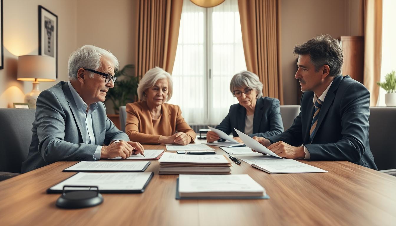 Real estate ownership transfer documents and closing confirmation