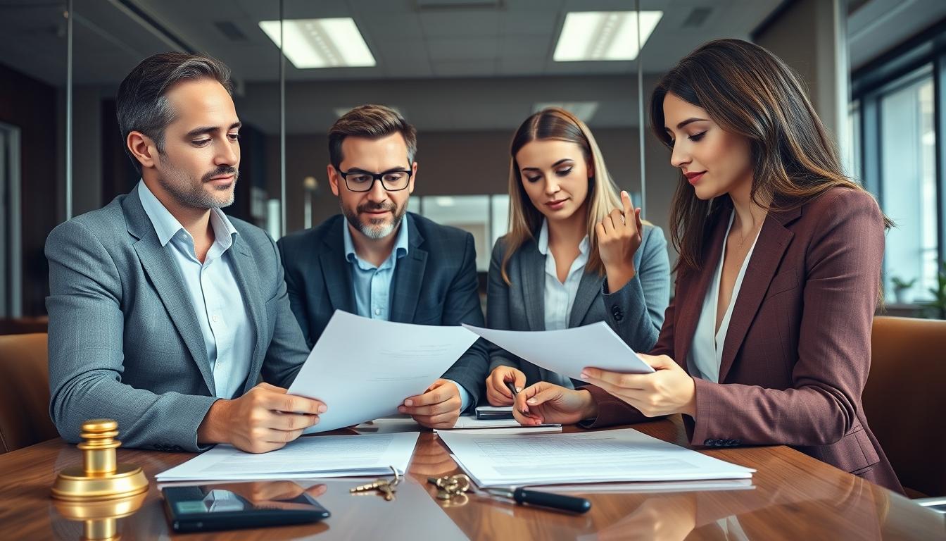 Property settlement documents and transfer review